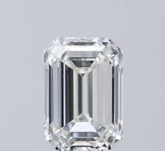 0.60ct Emerald Natural Diamond (Colour H, Clarity VVS1, Cut EX, IGI Certified)