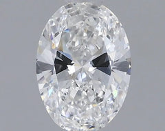 0.61ct Oval Lab Grown Diamond (Colour E, Clarity VS2, IGI Certified)