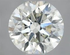 0.61ct Round Natural Diamond (Colour J, Clarity VS1, Cut EX, IGI Certified)