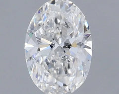 0.69ct Oval Lab Grown Diamond (Colour E, Clarity VS2, IGI Certified)