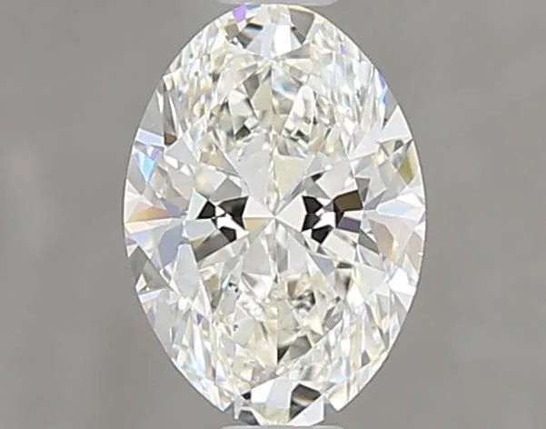 0.70ct Oval Natural Diamond (Colour J, Clarity SI1, GIA Certified)