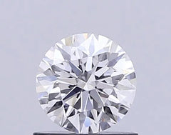 0.72ct Round Lab Grown Diamond (Colour D, Clarity VVS2, Cut EX, IGI Certified)