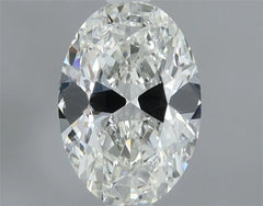 0.80ct Oval Natural Diamond (Colour J, Clarity VVS1, GIA Certified)