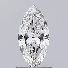 0.84ct Marquise Lab Grown Diamond (Colour F, Clarity SI2, IGI Certified)
