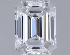 0.92ct Emerald Lab Grown Diamond (Colour D, Clarity VVS2, IGI Certified)