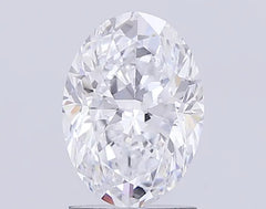 1.00ct Oval Lab Grown Diamond (Colour E, Clarity SI1, IGI Certified)