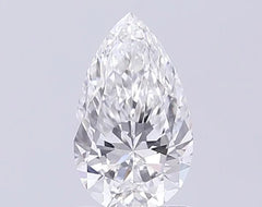 1.00ct Pear Lab Grown Diamond (Colour D, Clarity VVS2, IGI Certified)