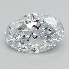 1.01ct Oval Lab Grown Diamond (Colour F, Clarity VVS2, IGI Certified)