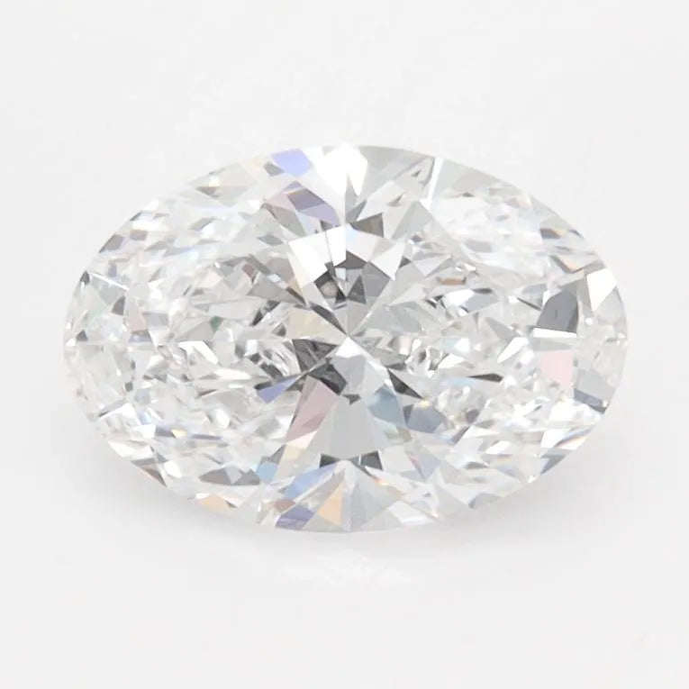 1.23ct Oval Lab Grown Diamond (Colour E, Clarity VVS1, IGI Certified)