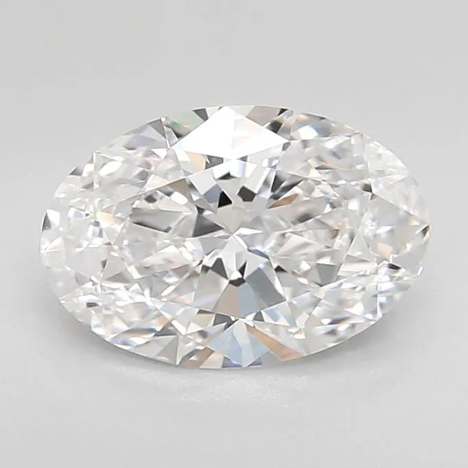 1.44ct Oval Lab Grown Diamond (Colour D, Clarity IF, Cut EX, IGI Certified)