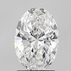 1.44ct Oval Lab Grown Diamond (Colour E, Clarity VVS2, IGI Certified)