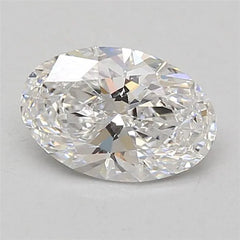 1.50ct Oval Lab Grown Diamond (Colour D, Clarity VVS2, IGI Certified)