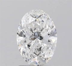 1.50ct Oval Lab Grown Diamond (Colour E, Clarity VVS2, IGI Certified)