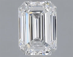 1.51ct Emerald Lab Grown Diamond (Colour E, Clarity VVS2, IGI Certified)