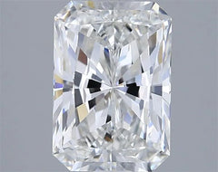 1.52ct Radiant Lab Grown Diamond (Colour E, Clarity VVS2, IGI Certified)