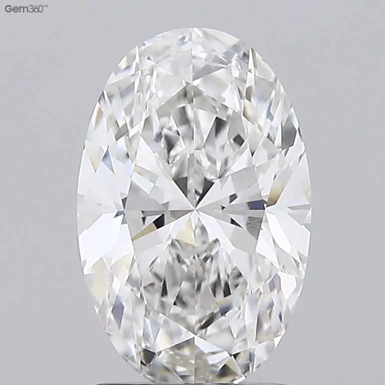 1.56ct Oval Lab Grown Diamond (Colour F, Clarity VVS2, IGI Certified)