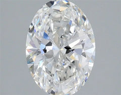 2.02ct Oval Lab Grown Diamond (Colour F, Clarity VS1, IGI Certified)