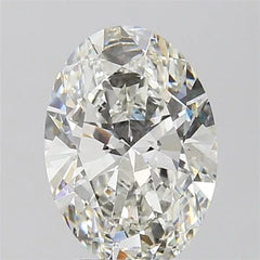 2.06ct Oval Lab Grown Diamond (Colour G, Clarity VS1, IGI Certified)