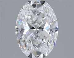 2.14ct Oval Lab Grown Diamond (Colour D, Clarity VVS2, IGI Certified)