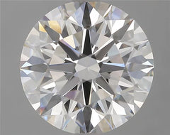 2.64ct Round Lab Grown Diamond (Colour D, Clarity VVS2, Cut EX, GIA Certified)