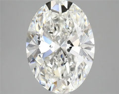 2.96ct Oval Lab Grown Diamond (Colour F, Clarity SI1, IGI Certified)