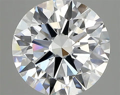 3.00ct Round Lab Grown Diamond (Colour D, Clarity VS1, Cut EX, IGI Certified)