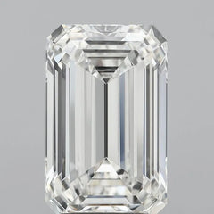 3.02ct Emerald Lab Grown Diamond (Colour F, Clarity VVS2, IGI Certified)