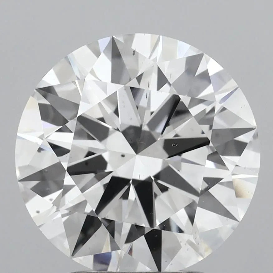3.14ct Round Lab Grown Diamond (Colour E, Clarity VS2, Cut EX, IGI Certified)