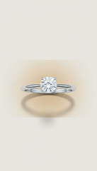 Anillo solitario oro amarillo 18k