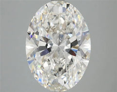 5.00ct Oval Lab Grown Diamond (Colour F, Clarity SI1, IGI Certified)
