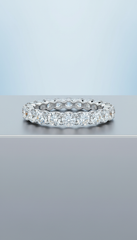 Anillo solitario diamante talla esmeralda