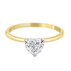 Ballade Solitario Corazón 0.73 CT IGI