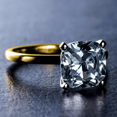 Armide Solitario Cushion 3 CT IGI