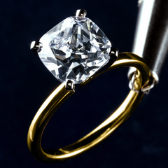 Armide Solitario Cushion 3 CT IGI