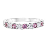 Clio Pink Sapphire & Diamond Ring