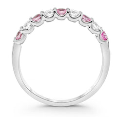 Clio Pink Sapphire & Diamond Ring