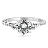 Notre Dame Pavé (Montura Diamantes Laterales y Pavé)