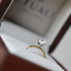 Ballade Solitario Corazón 0.73 CT IGI