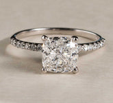 Étoilée Pavé Cojín 2 CT IGI