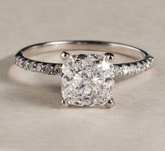 Étoilée Pavé Cojín 2 CT IGI