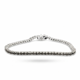 Evert Brazalete Diamante Negro 2.5 CTW