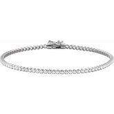 Evert Cupcake Tennis Bracelet 1.60 CTW Natural