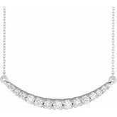 Collar French Set con Diamante LabGrown 45 cm