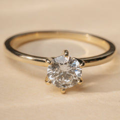 Beaufort Solitario Redondo 0.90 CT