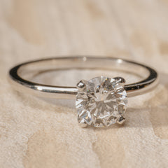 Armide Petite Solitario Redondo 0.90 CT