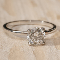Armide Petite Solitario Redondo 0.90 CT