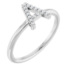 Initial Ring (Anillos con Inicial en Diamantes)