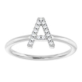 Initial Ring (Anillos con Inicial en Diamantes)