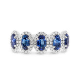 Nebula Sapphire & Diamond Ring