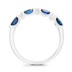 Clio Oval Sapphire & Diamond Ring
